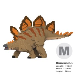 Large Brown Stegosaurus