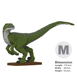 Large Green Velociraptor