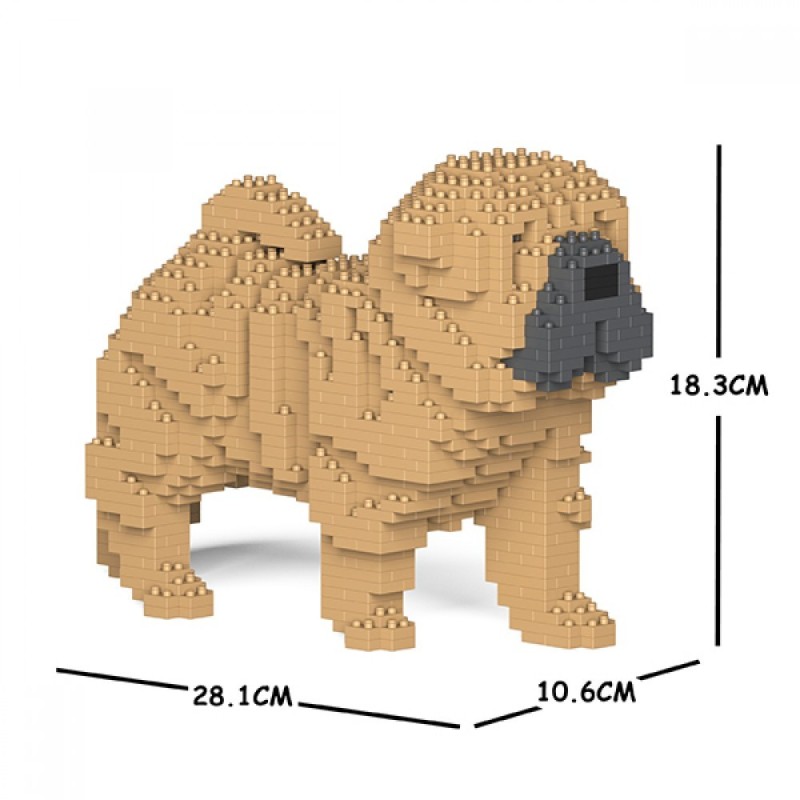 Chien Shar Pei beige