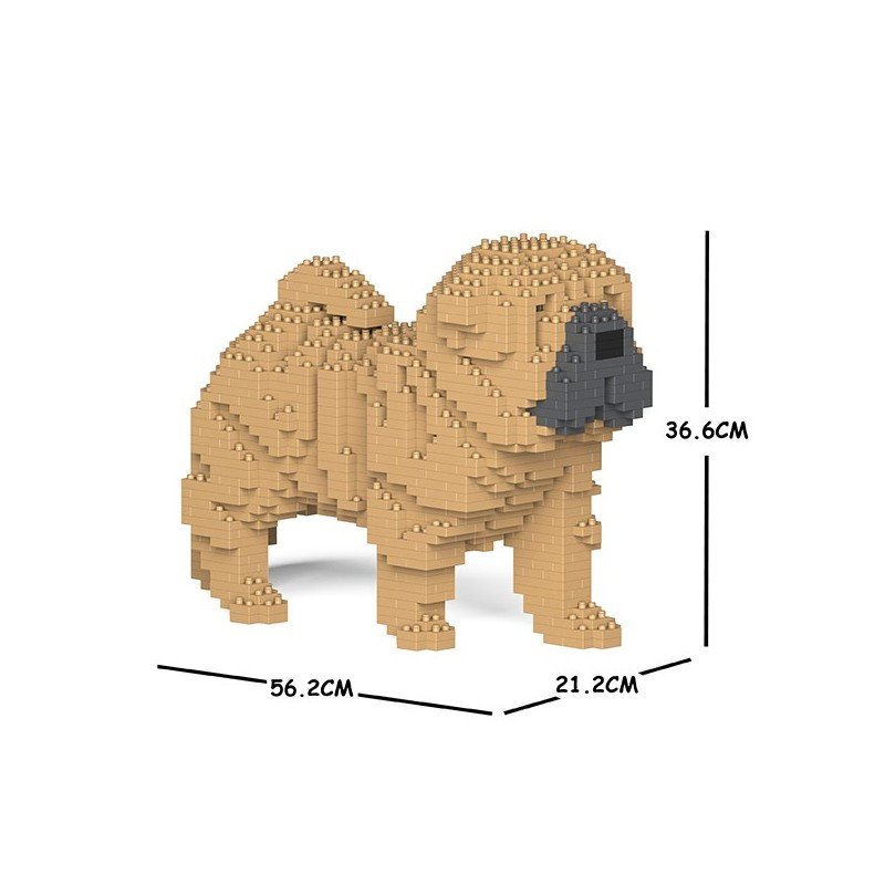 Chien Shar Pei beige