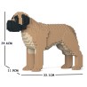 Chien Mastiff beige