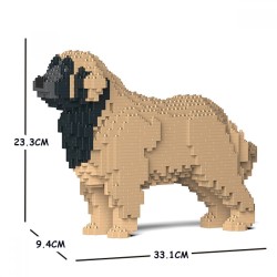 Beige Leonberger dog