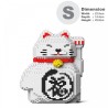 Chat porte-bonheur Maneki Neko n°2 blanc