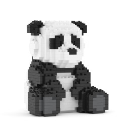 Panda assis