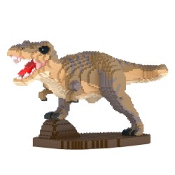 T-Rex furieux gris