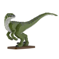 Green velociraptor