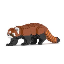 Panda roux qui marche