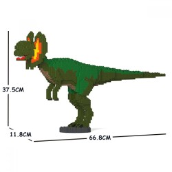 Green Dilophosaurus