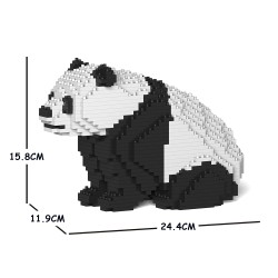 Crouching panda
