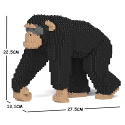 Walking chimpanzee
