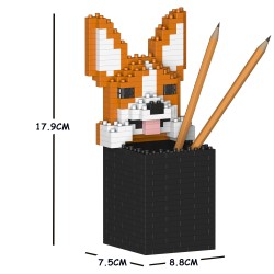 Welsh Corgi Pencil Holder