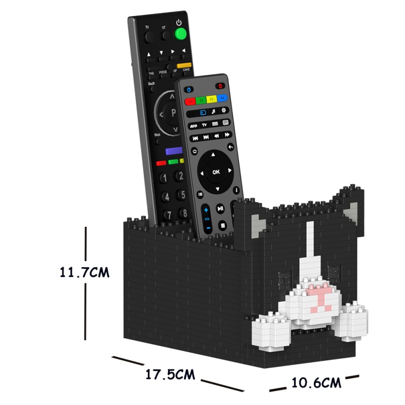 Pot à Télécommande Chat Tuxedo