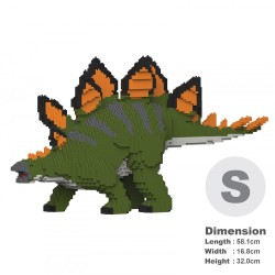 Green stegosaurus