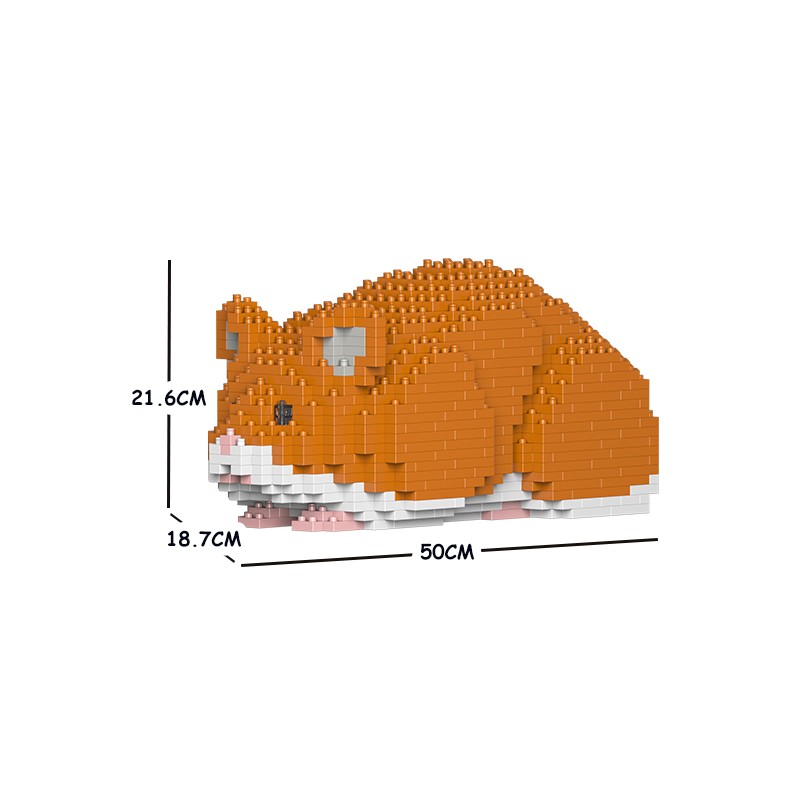 Hamster roux grande taille