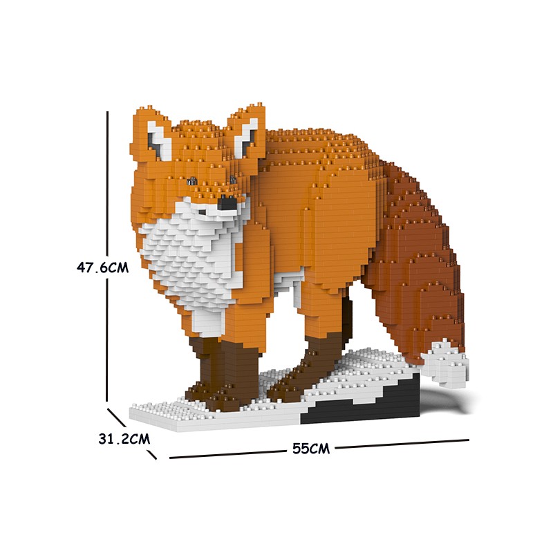 Large size standing fox