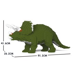 Large green triceratops