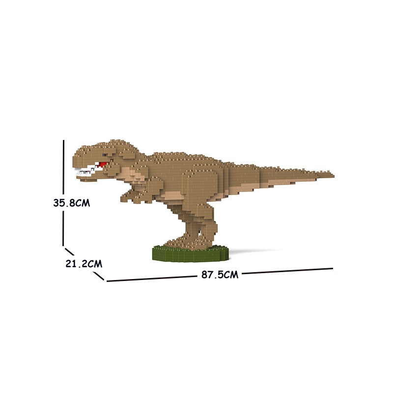T-Rex gris grande taille