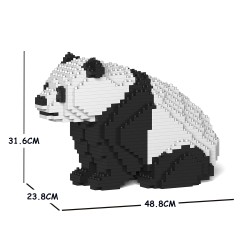 Plus Size Crouching Panda