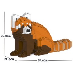 Panda roux grande taille
